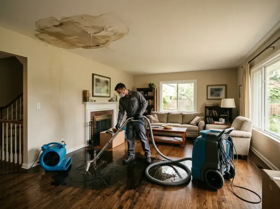 attic-pipe-burst-ceiling-drip-008 — frequently asked questions, Water Damage Restoration & Carpet Care in North York, PA